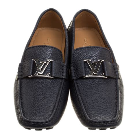 louis vuitton emblem loafer|blue louis vuitton logo.